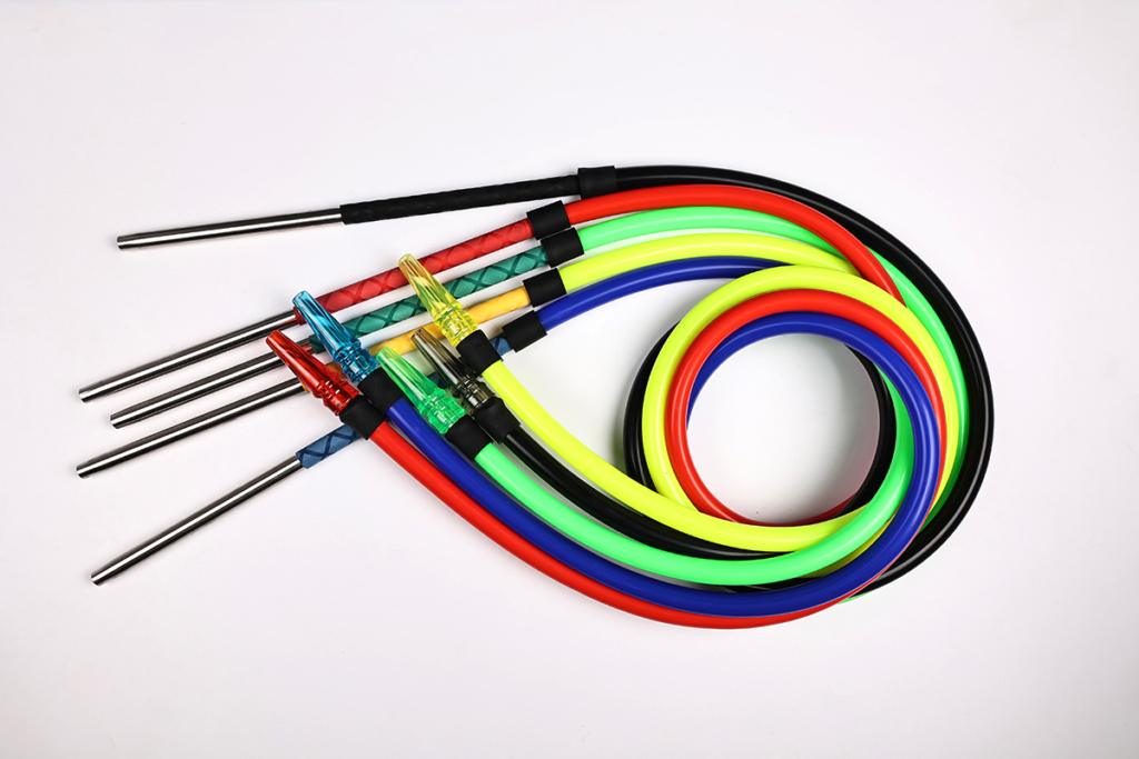 Silicone Foam Handle Hookah Hose - product photo
