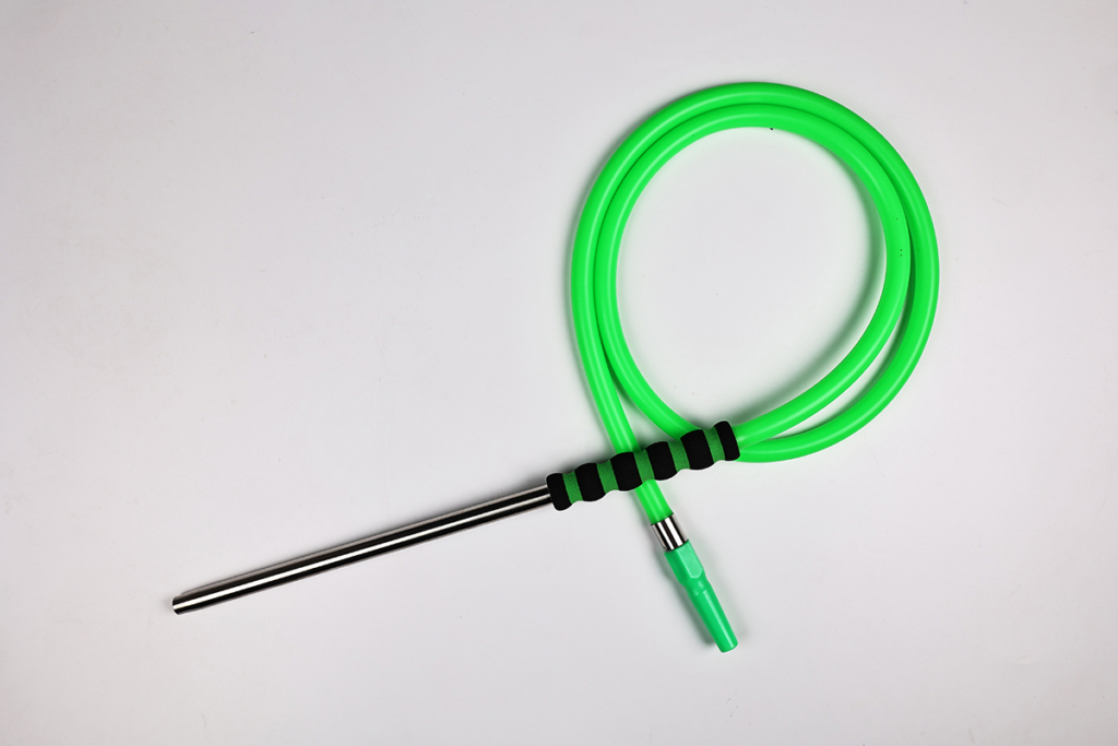 Silicone Hookah Hose with short form cover