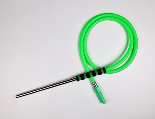 Silicone Hookah Hose with short form cover