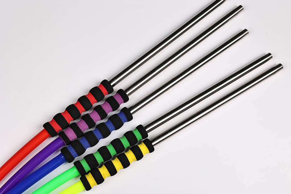 Silicone Hookah Hose with short form cover - product photo
