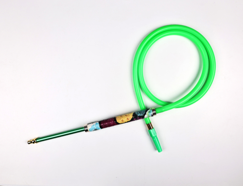 The Elegance of Leather Wrapped Hookah Hose