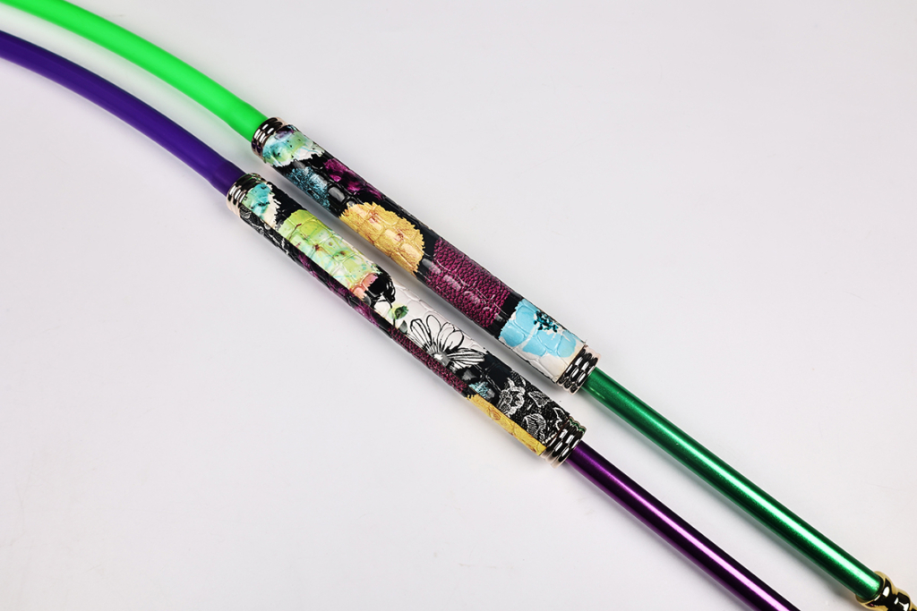The Elegance of Leather Wrapped Hookah Hose - product photo
